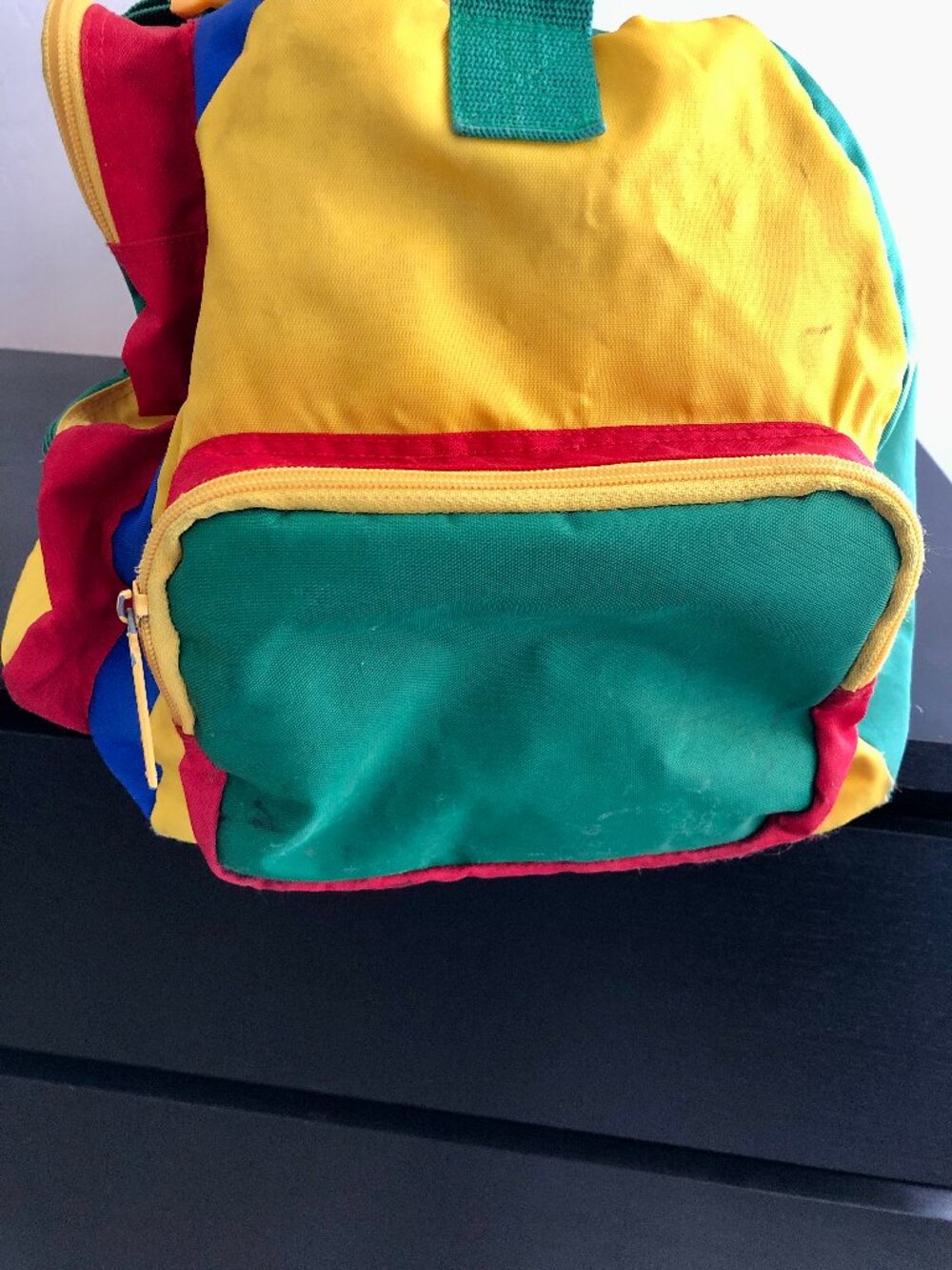 90s Vintage United Colors of Benetton Duffel Bag, Carry on Travel Bag - Picture 7 of 16